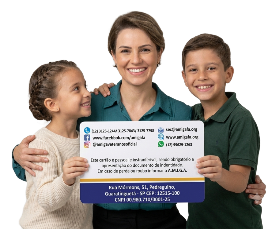 Carteirinha de Associado AMIGA